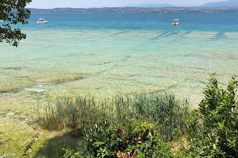 Strände auf der lombardischen Seite des Gardasees