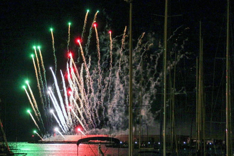 Feuerwerk im August